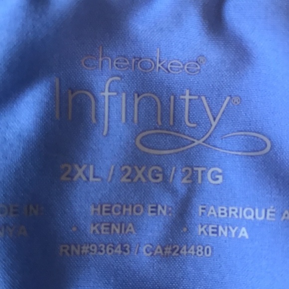 Infinity scrub top - Picture 3 of 3